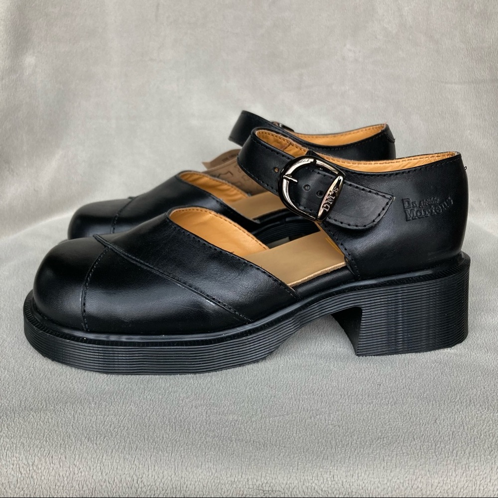 NEW Vintage Dr. Martens England Heel MaryJane UK 5 - Picture 3 of 11
